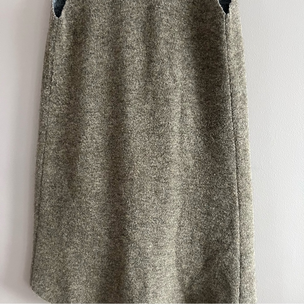 Anthropologie Moth Avalee Vest Open Front Sweater Duster Wool Blend Lagenlook ML - Picture 7 of 11